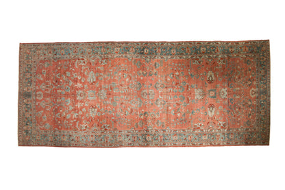 7x17 Vintage Distressed Bibikabad Carpet
