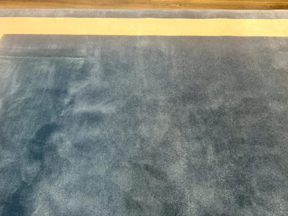 Blue and Cream Square Rug 10x10 ft, Large Square Carpet