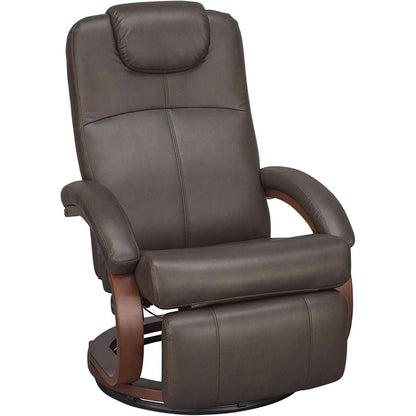Charles Euro Chair RV Recliner Chestnut Faux Leather