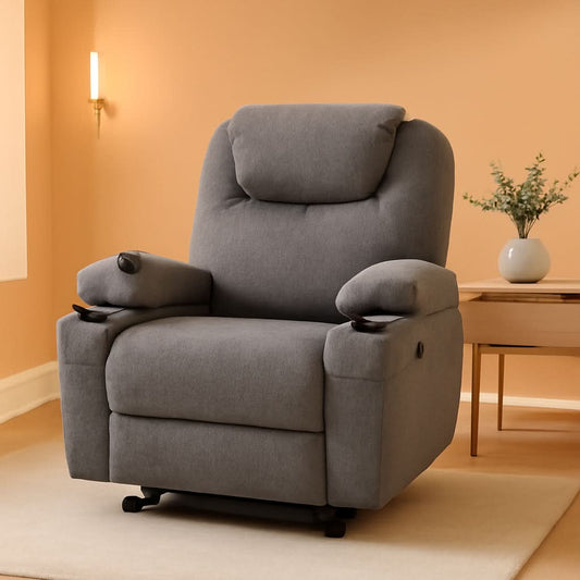 Petite Power Lift Recliner With Massage And USB Ports