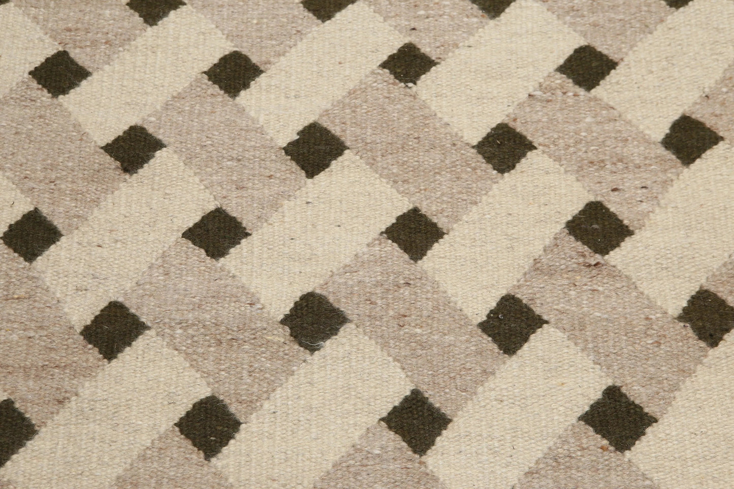 5' x 7' Hand woven Vintage Afghan Kilim 100% wool Area rug Beige