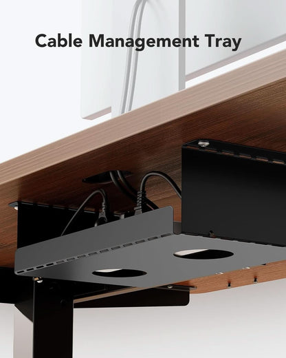 Electric Height Adjustable Desk Frame with Dual Motors