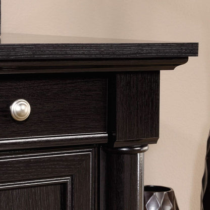 Elegant L-Shaped Desk with Spacious Surface in Wind Oak