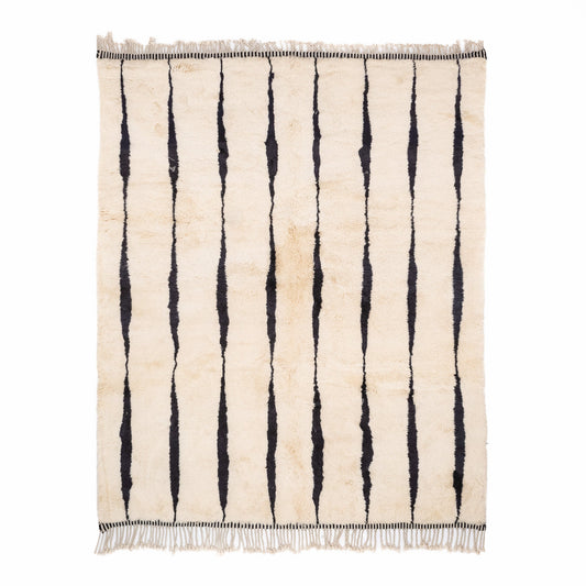 Elegant Rhythm - Luxury Shag Moroccan Rug