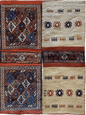Exquisite Persian Qashqai Nomadic Vintage Khorjin ‘Saddle bag’