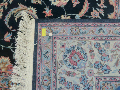 10' X 14' Vintage Handmade India Wool Hand Knotted Carpet Rug Organic Dyes Nice