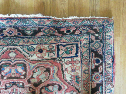 3' 9" X 10' 6" Semi Antique Handmade Turkish Wool Runner Rug