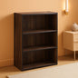 Pasir 3-Tier Open Shelf Bookcase Columbia Walnut Finish