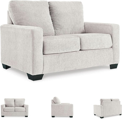 Twin White Premium Ultra Vision Memory Foam Sofa Sleeper