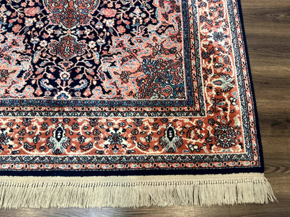 Karastan Rug 5.9 x 9, Ka'shan Medallion #741, Original Collection 700 Series, Discontinued, Wool Pile