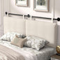 Adjustable Wall Mounted King Size Headboard with Tufting