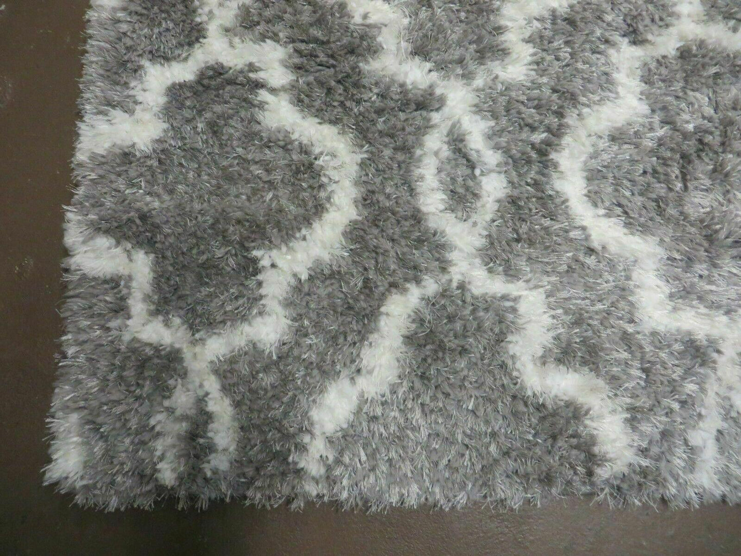 5' X 7' Modern Contemporary Israel Made Glimmer 205-45 Shag Rug Acrylic Bohemian Boho Home Décor