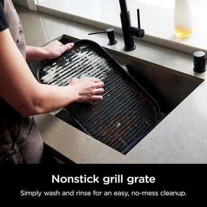 XL Smart Grill Smoker 7 In 1 With App Control Black