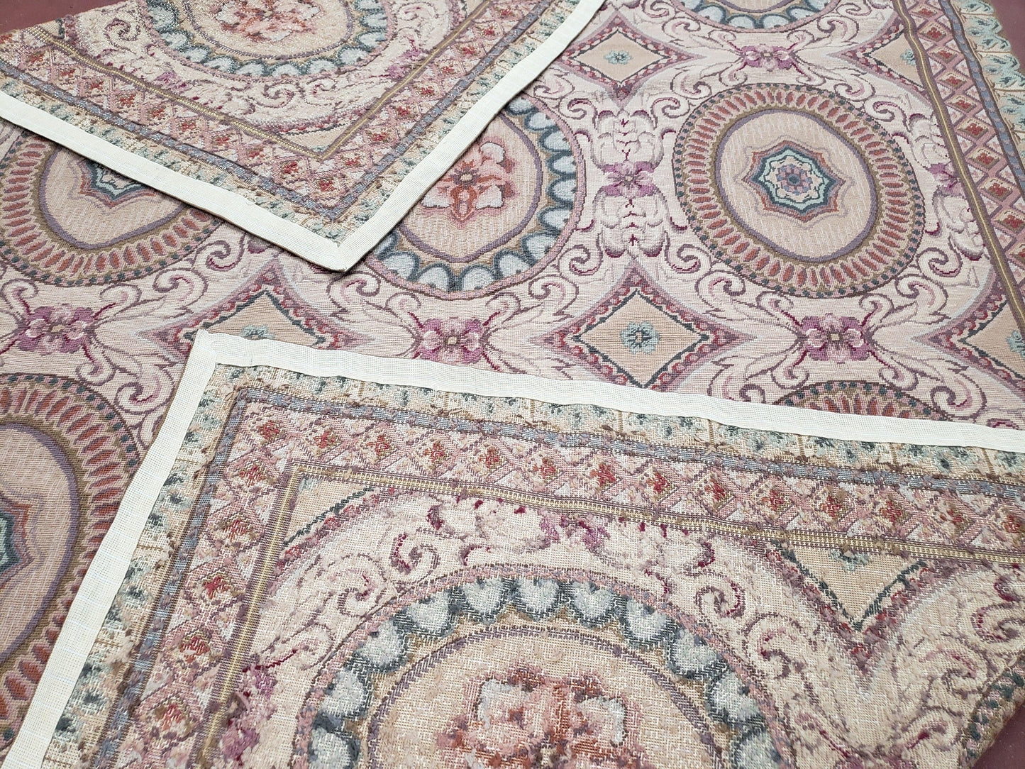 New Needlepoint Rug, 6x9 Needlepoint Carpet, Flatweave Rug, Vicotorian French European English Decor, Elegant Rug for Living Room, Handmade