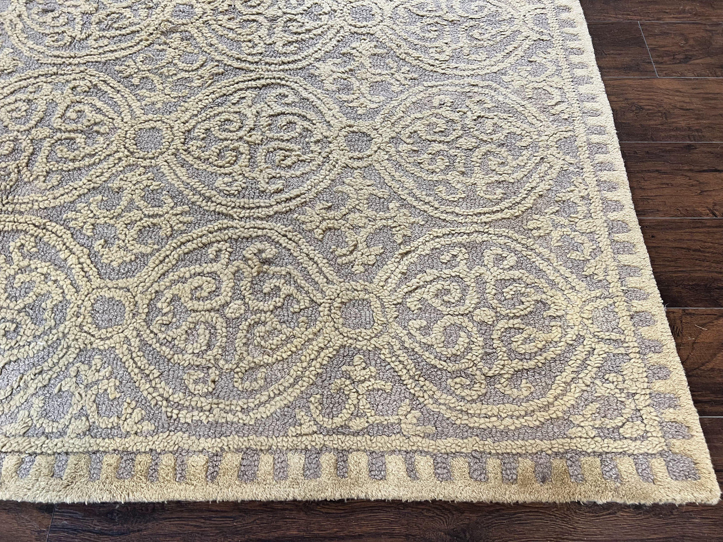 Safavieh Rug 8x10, Cambridge Rug, Wool Hand Tufted Carpet, Modern Room Sized Wool Pile Area Rug