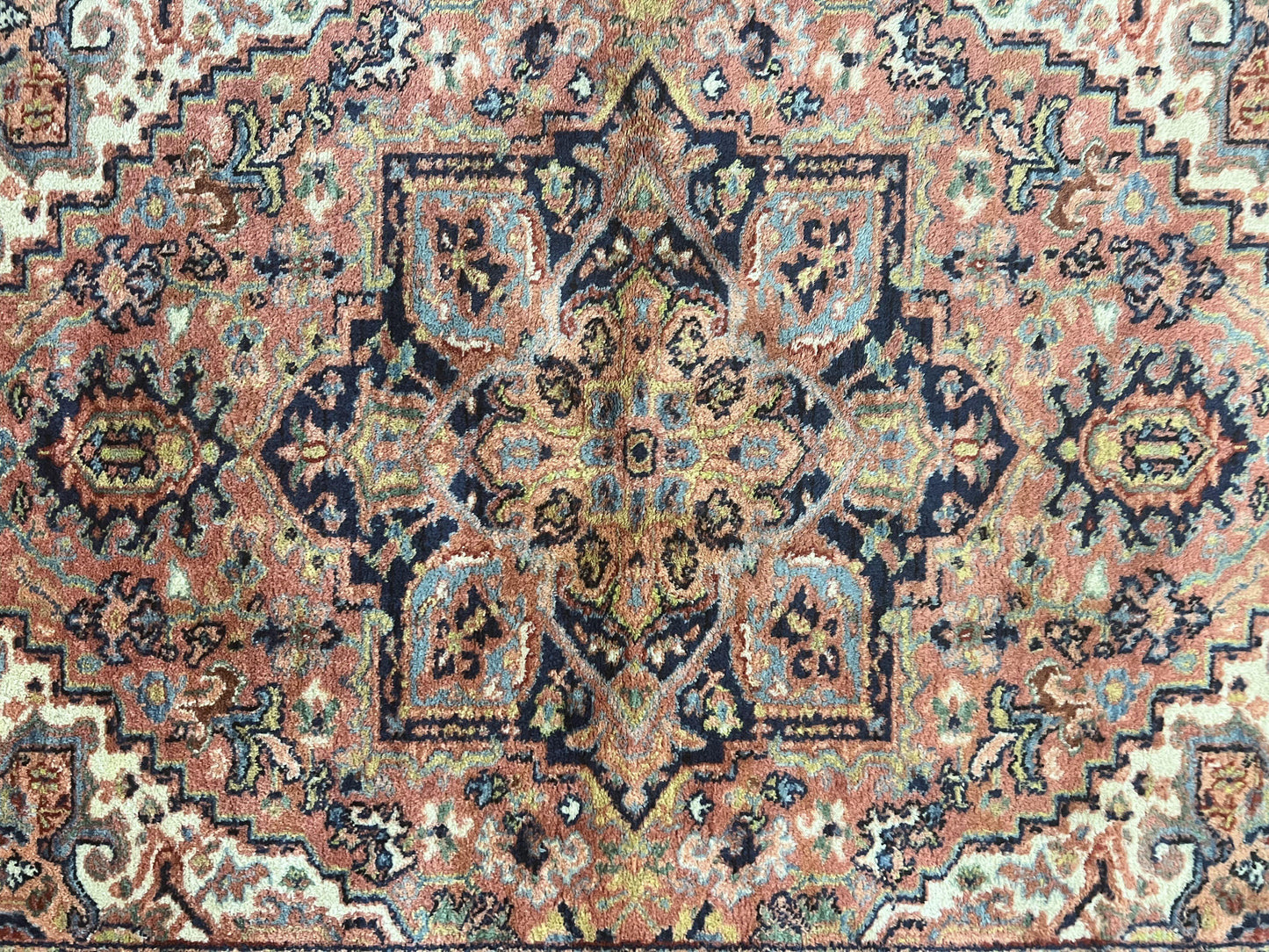 Karastan Rug 4x6, Karastan Heriz #726, Wool Pile Karastan Area Rug, Rare Hard to Find, Original 700 Series Vintage Discontinued Rug