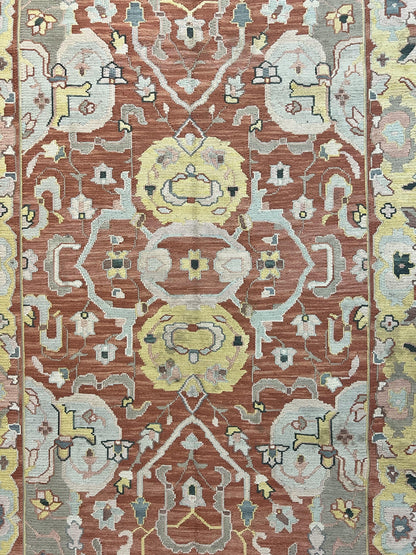 Turkish Flatweave Kilim Rug 4x6, Geometric Wool Handmade Carpet, Vintage