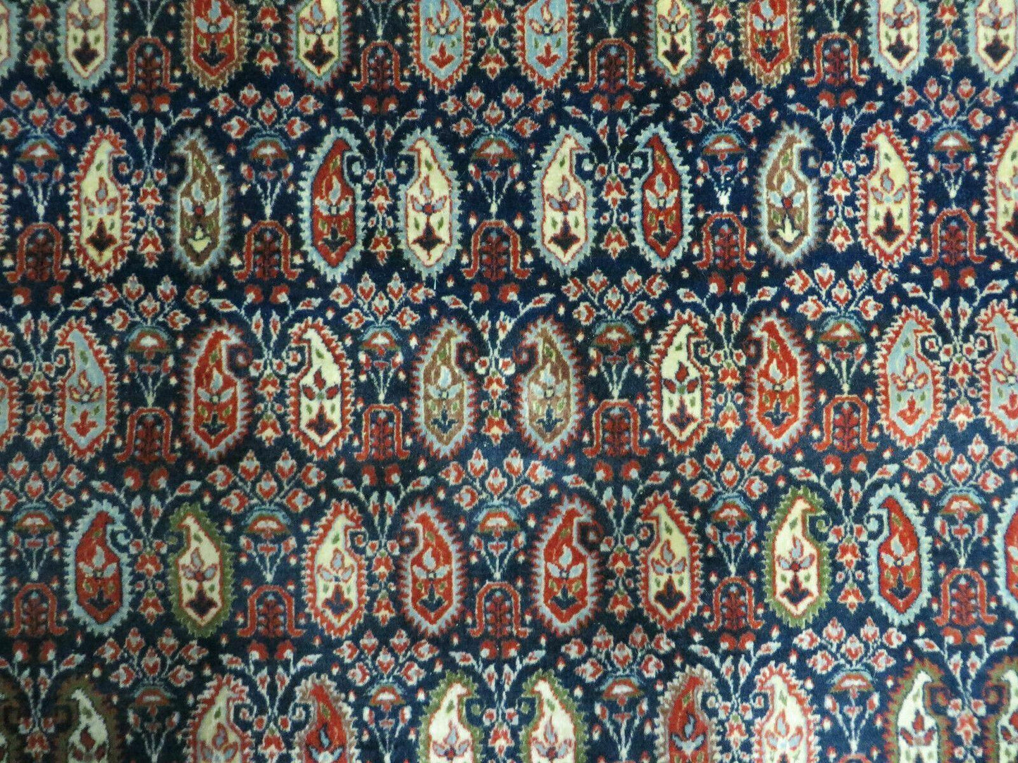 6' X 9' Vintage Fine Handmade India Paisley Rug Hand Knotted Carpet Organic Dye
