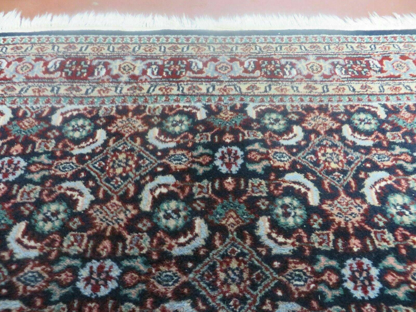 4' X 6' Vintage Handmade Indian Amristar Wool Rug Carpet Nice