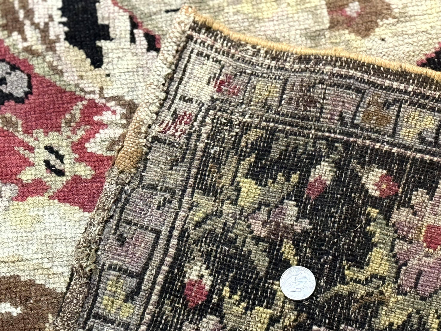 Antique Caucasian Karabakh Rug 5x10