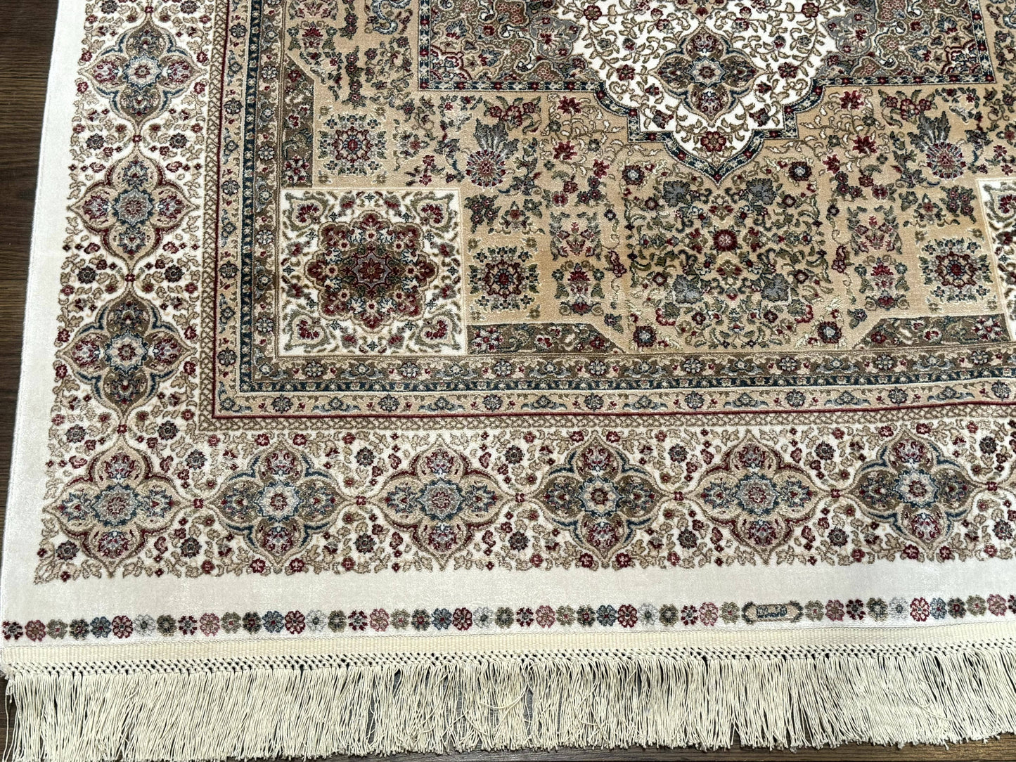 Turkish Memluk Silk Rug 4x6, Hereke Carpet, Bamboo Silk, New