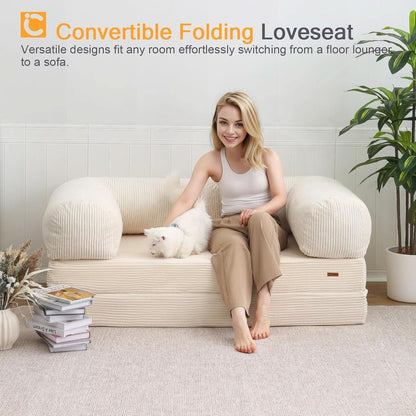 Queen Foldable Sleeper Sofa Bed LivingSpace SpaceSaver
