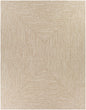 Cream Braided Faux Jute Rug