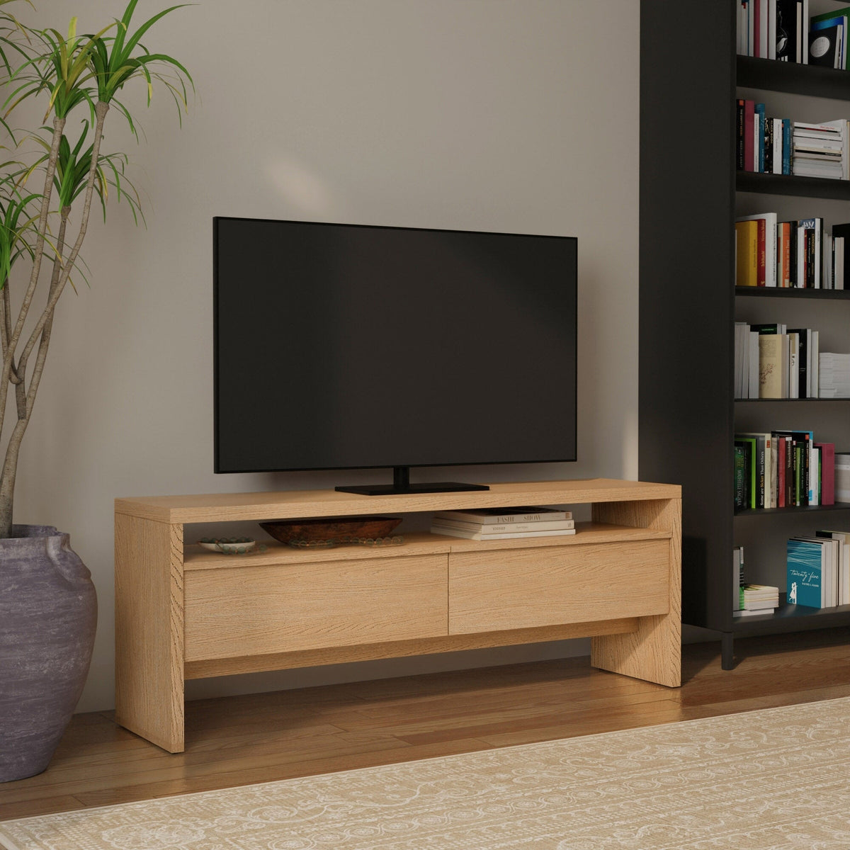 Flo TV Console, Natural