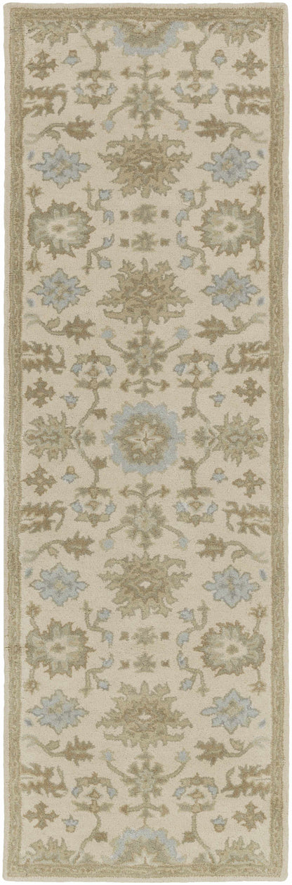 Hazen 1197 Hand Tufted Light Beige Wool Rug