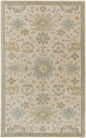 Hazen 1197 Hand Tufted Light Beige Wool Rug