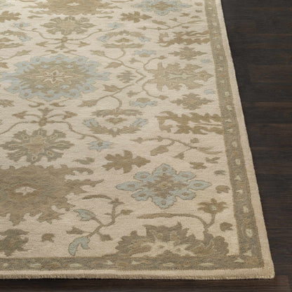 Hazen 1197 Hand Tufted Light Beige Wool Rug