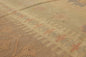 6'4" x 10'3" Tan Hand woven Tribal Turkish Kilim Wool Vegetable Dyes Traditional Oriental Area rug