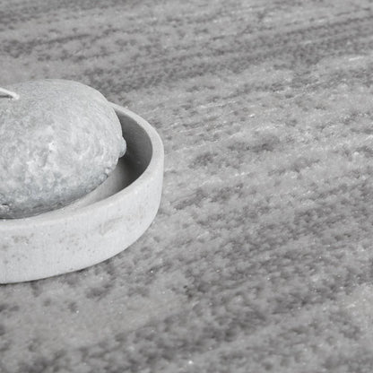 Grey Red Area Rug for Living Room Modern Design