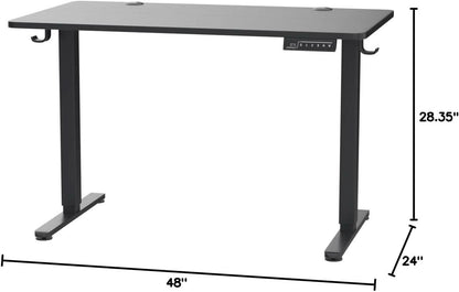 Height Adjustable Electric Standing Desk 48 X 24 Inches