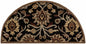 Conesus 1053 Hand Tufted Black Wool Rug