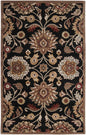 Conesus 1053 Hand Tufted Black Wool Rug