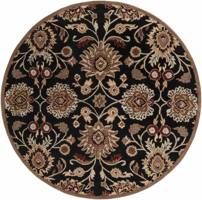 Conesus 1053 Hand Tufted Black Wool Rug