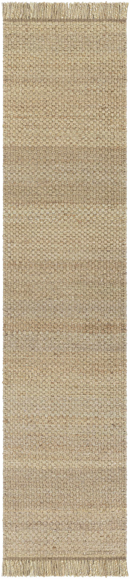 Hovland Hand Woven Natural Jute Rag Rug - Clearance