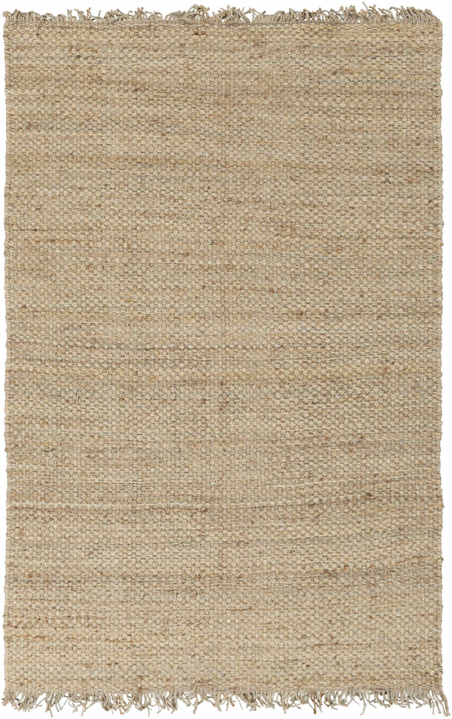 Hovland Hand Woven Natural Jute Rag Rug - Clearance