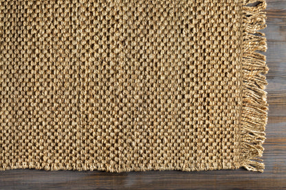 Hovland Hand Woven Natural Jute Rag Rug - Clearance