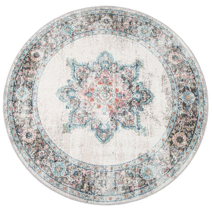 Indoor & Outdoor Rug for Patio, Oriental Pattern In Beige
