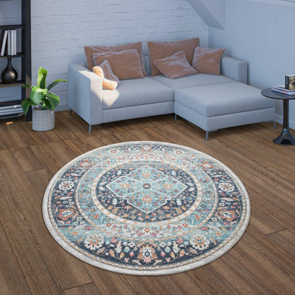 Indoor & Outdoor Rug Torres Oriental Design - Blue Multi