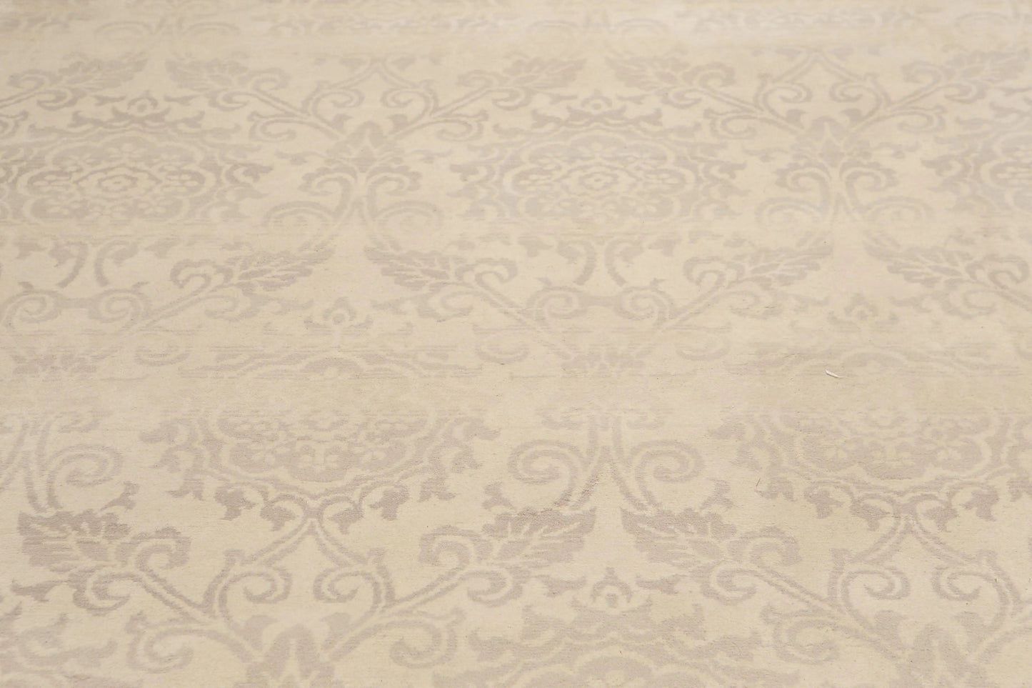 6' x 9' Hand Knotted Floral Traditional Oriental Wool Area rug Beige