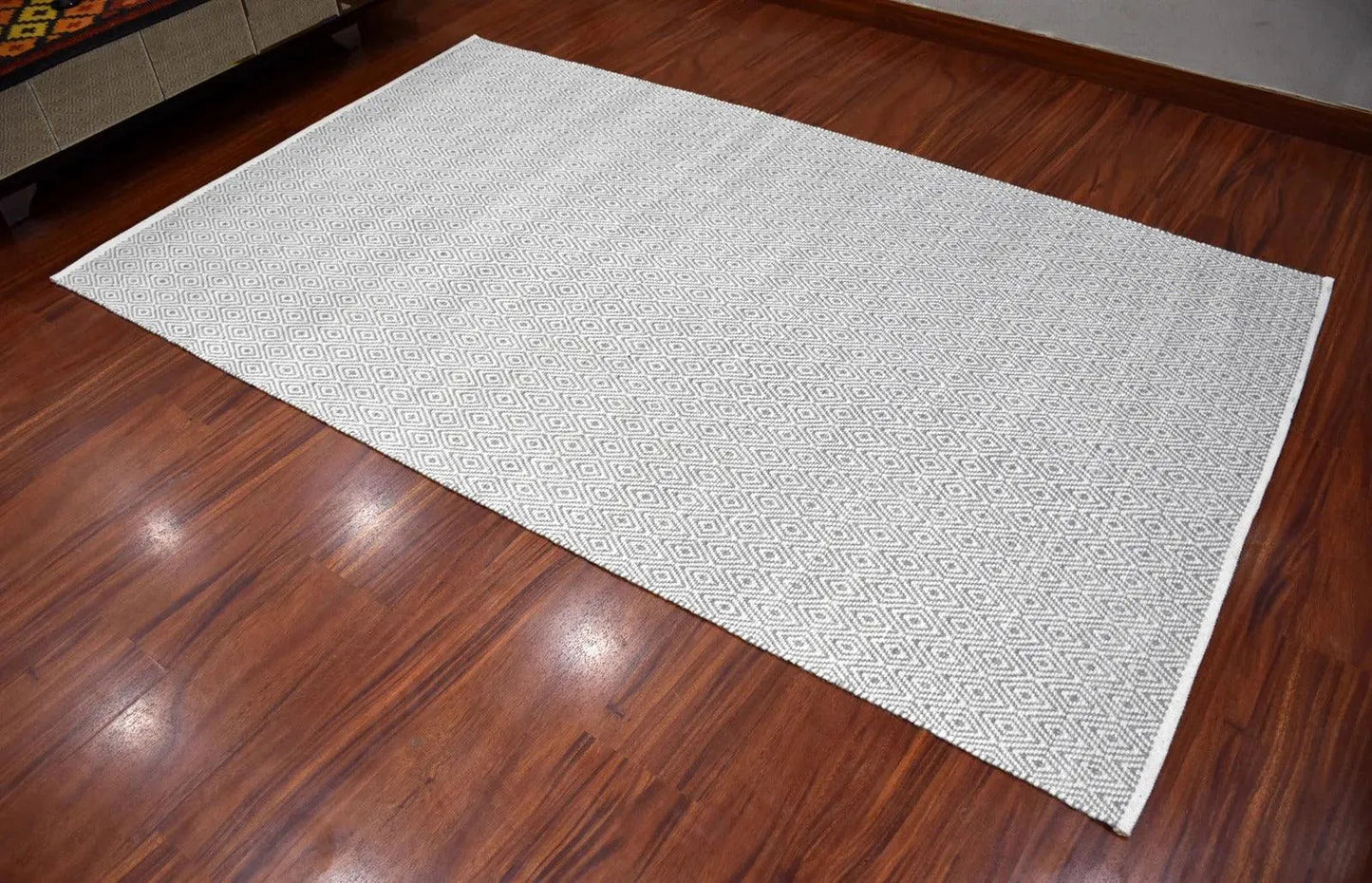 Multi Sizes Ivory, Taupe Hand Woven Traditional 100% Wool Oriental Area Rug
