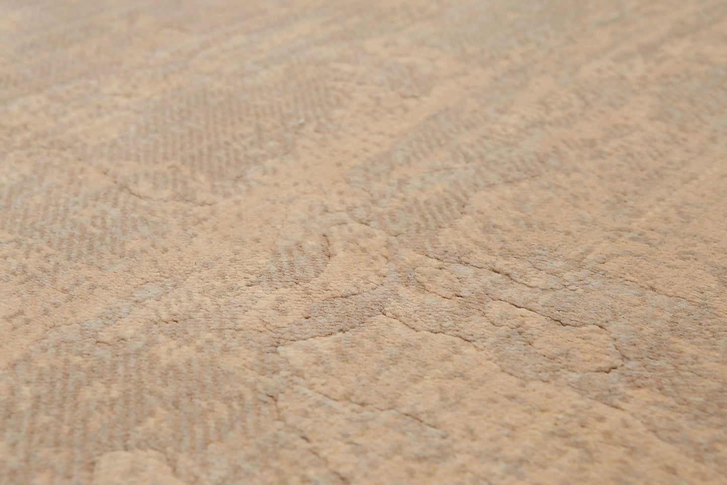 5' x 7' Handmade Modern 100% Wool Area rug Tan