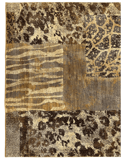 Karastan Carmel Santa Lucia Chestnut Area Rug 5’6”x8’3”
