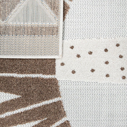 Kids Rug Tweet Happy Lion Play-Mat in Beige