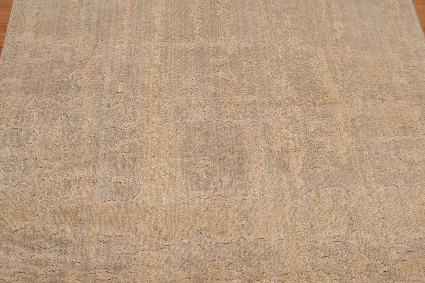 5' x 7' Handmade Modern 100% Wool Area rug Tan