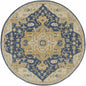 Broomfield 1145 Hand Tufted Blue Wool Rug