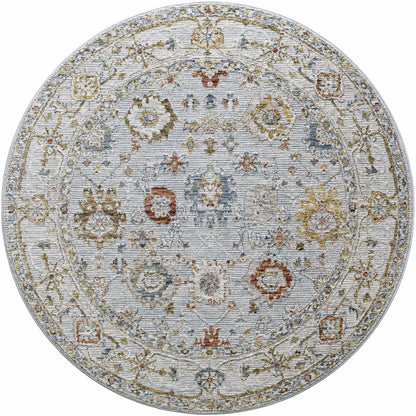 Luklukan Oushak Style Floral Rug